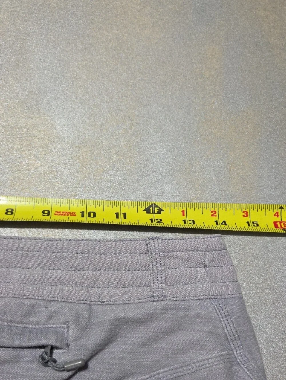 lululemon athletica Light Gray Straight Leg Trousers
